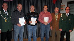 Ehrungen KKS bei der GV 2011